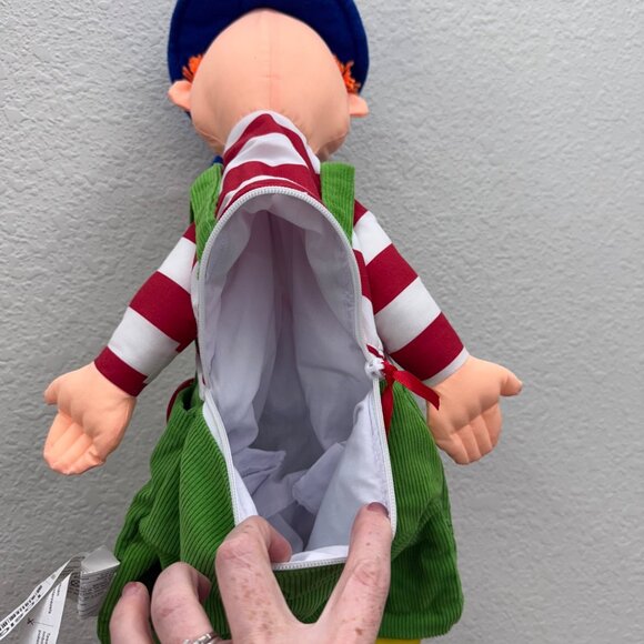 Ikea Tosig Clown Soft Toy With Zip Back Pocket - Picture 6 of 8